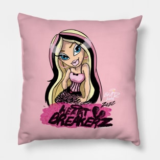 Valentine's Heart Breakerz Cloe Kids Sassy Girl Pillow