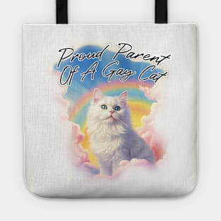 Proud Parent Of A Gay Cat Tote