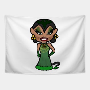 Yvie Oddly - JunglHouse Chibi Tapestry