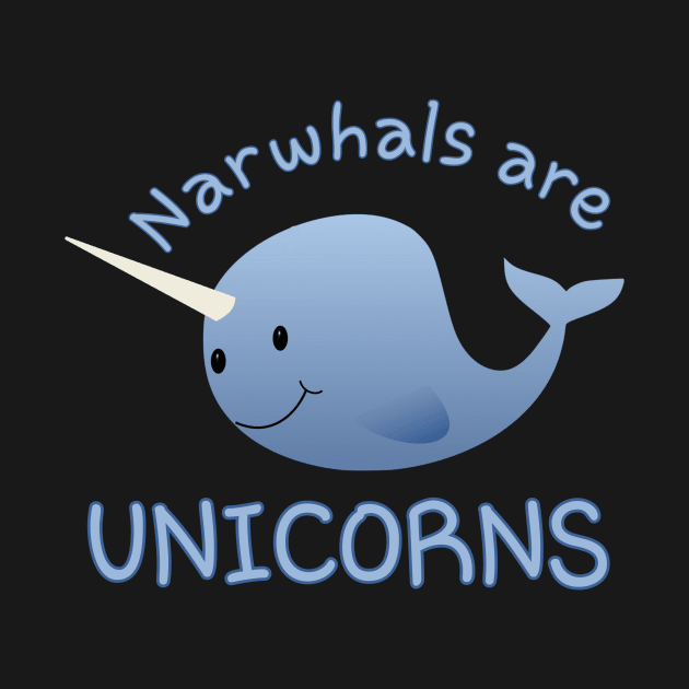 Narwhals are Unicorns by AlondraHanley