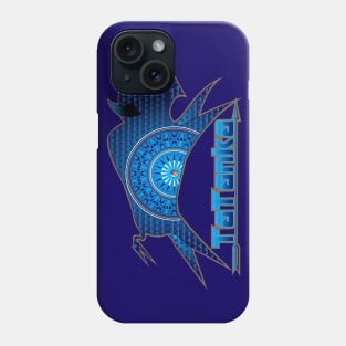 Buffalo Running "Blue" Phone Case