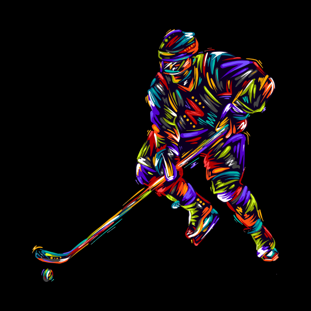 Hockey player by Razym