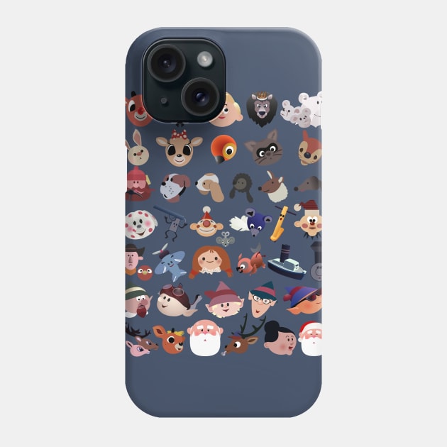 Rudolph Iconography Phone Case by JPenfieldDesigns