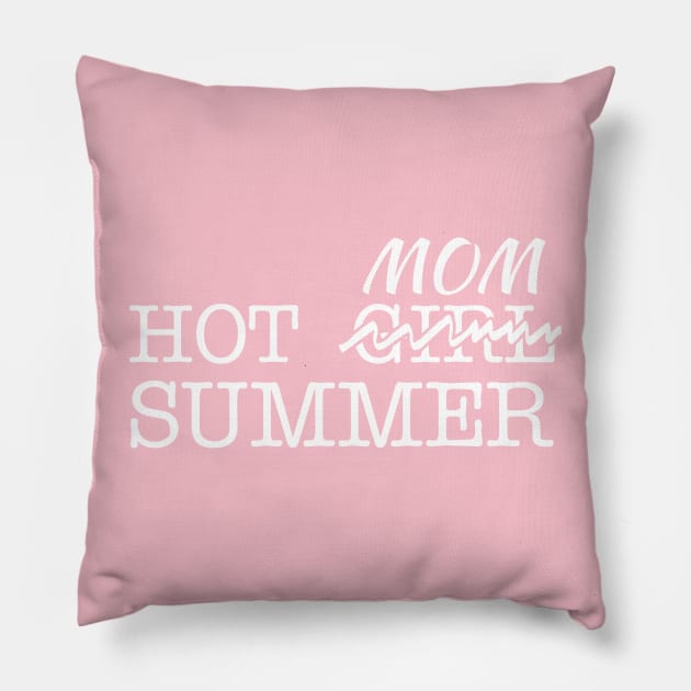 hot mom summer Pillow by abstractsmile