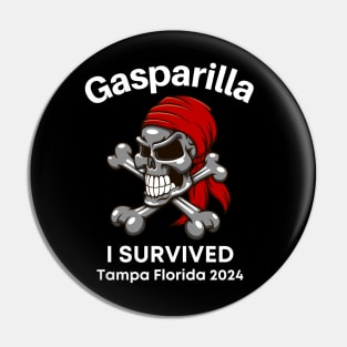 Gasparilla - I Survived Pin