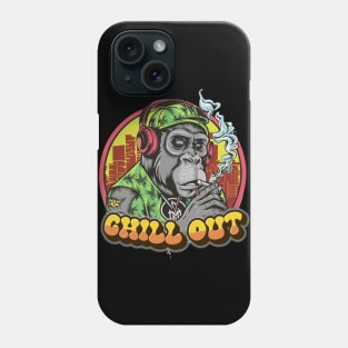 Urban Groove: The Hip Hop Gorilla Phone Case