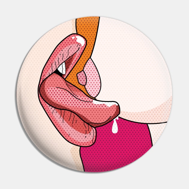 Erotika Erotika 4 - Woman - Pin | TeePublic
