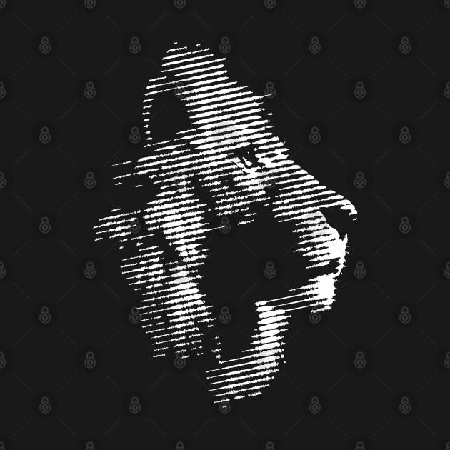 Lions Halftone style by Aldyz