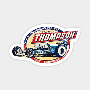 Mickey Thompson Worlds Fastest Speed equipment - burnout distressed print Magnet