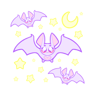 Kreepy Kawaii BATS - PASTEL T-Shirt