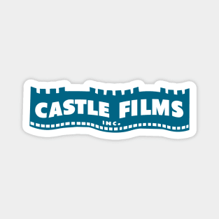 Castle Films logo blue Magnet