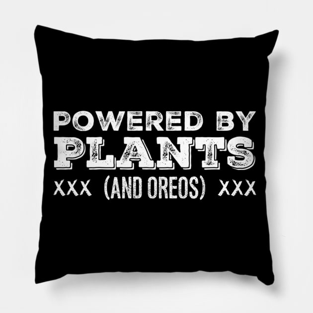 Vegan Oreo Power Pillow by CheshirePope