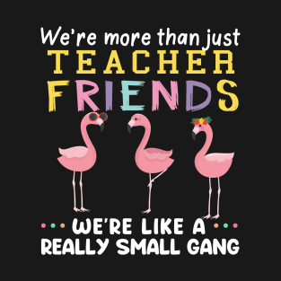 we're more than just teacher friends  we're like a really small gang T-Shirt