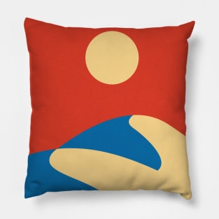 Mid Century Sahara Desert Pillow