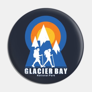 Hiking in Glacier Bay National Park Pin