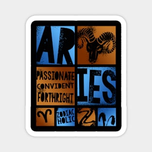 Zodiac ARIES Graffiti Box Series Magnet