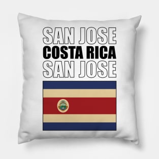 Flag of Costa Rica Pillow