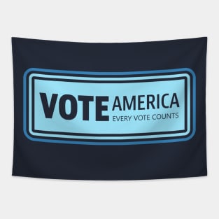 Vote America Tapestry