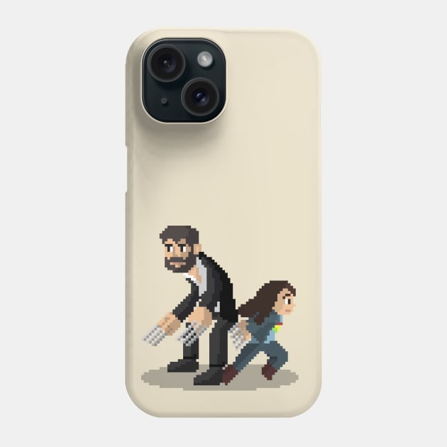 Logan Pixel Art Phone Case by mozqueda