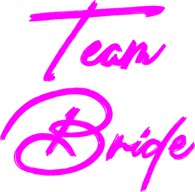 Team Bride Kids T-Shirt by ellie419zap