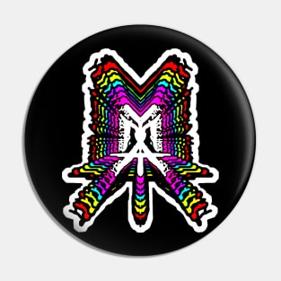 YMA ''RAINBOW LOGO'' Pin