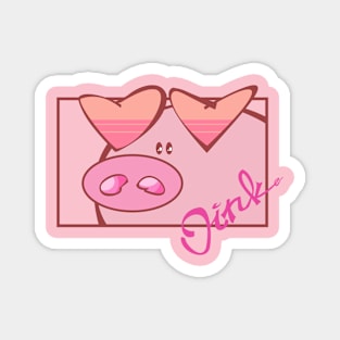 Oink pink Magnet