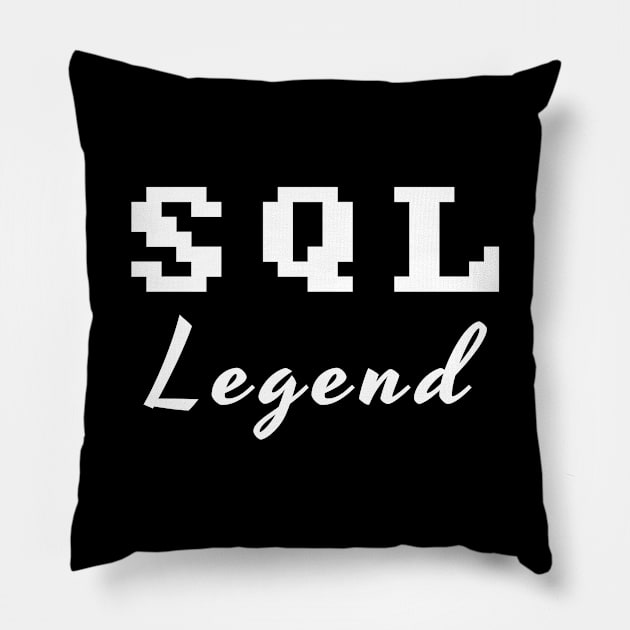 SQL legend Pillow by Mamon