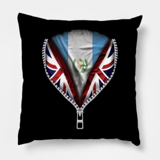 Guatemalan Flag  Guatemala Flag zipped British Flag - Gift for Guatemalan From Guatemala Pillow