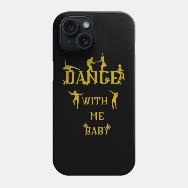 dance with me baby Phone Case by crearty art