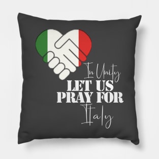 Pray for Italy Pillow