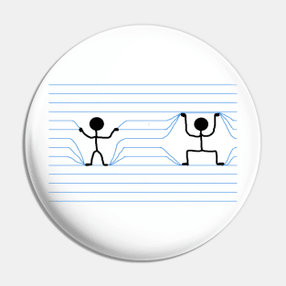 Stickman Pin