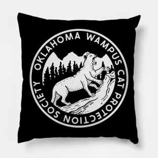 Wampus Protection Society (Mono) Pillow