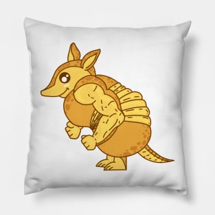 Golden Forearmadillo Pillow