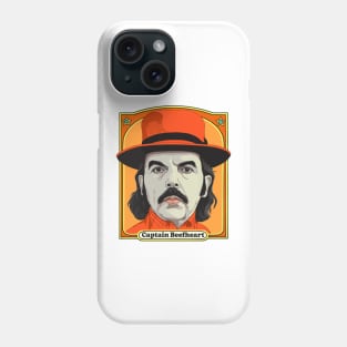 Captain Beefheart  - Retro Original Fan Illustration Phone Case