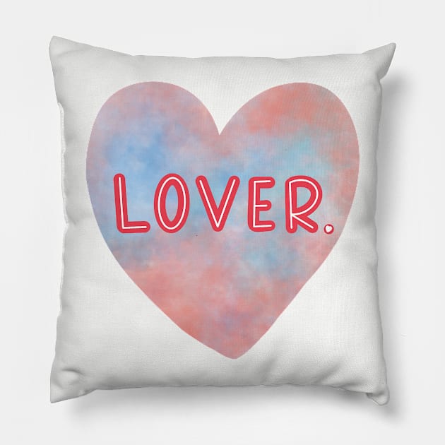 Lover Pillow by crankycranium