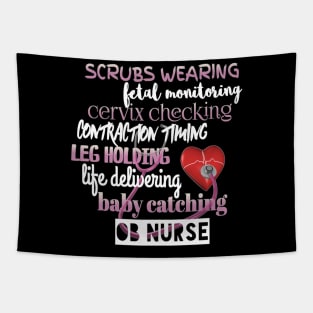 Nurse Pride OB Nurse Labor And Delivery Tapestry