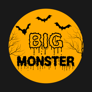 Big Monster, Spooky halloween Party T-Shirt