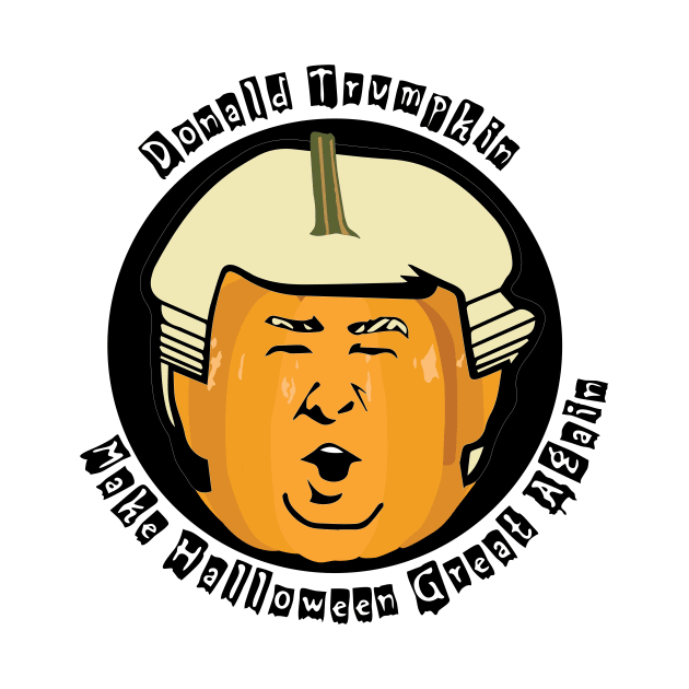 Halloween Pumpkin : Donald Trump Edition by Crafting Yellow