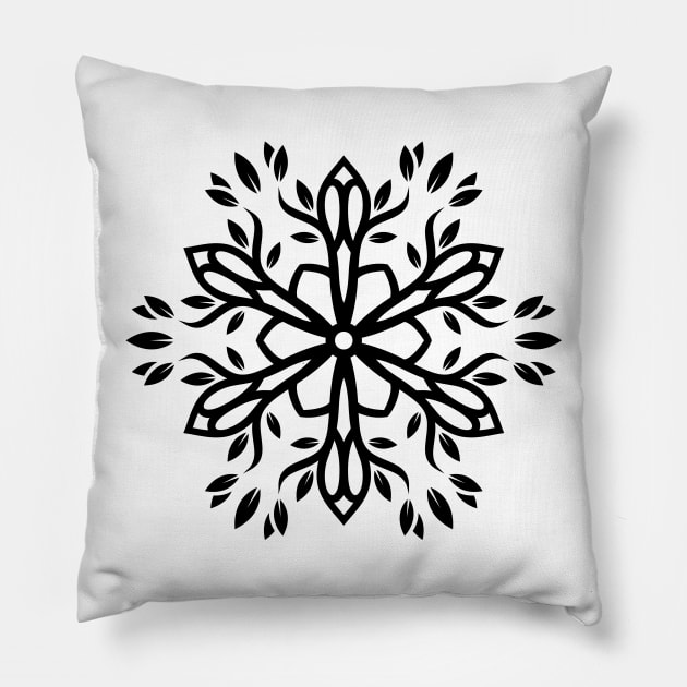 Inspirational MANDALA T-SHIRT MANDALA 010 Pillow by abcmandalaclothing