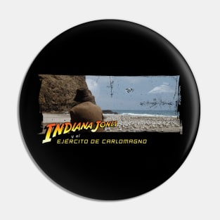 Indiana Jones Carlomagnus' Army Pin