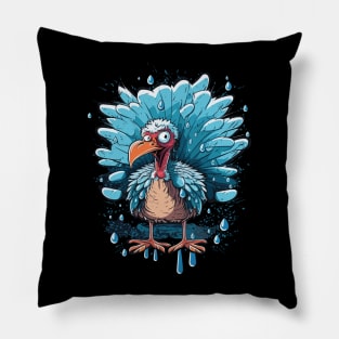 Cold Turkey Funny Pun Gift Funny Joke Gift Funny Pun Pillow