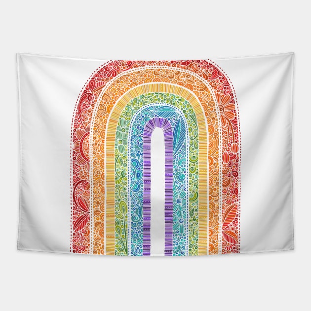 Be a rainbow Tapestry by Valentina Harper