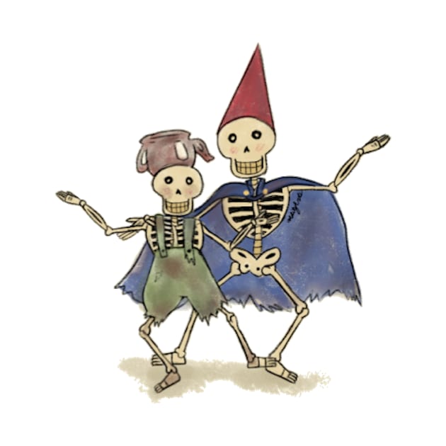 Skeleton Wirt and Greg by OddityArts