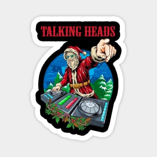 TALKING HEADS BAND XMAS Magnet