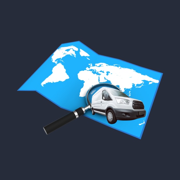 Van Magnifying Glass by Van Life Garb