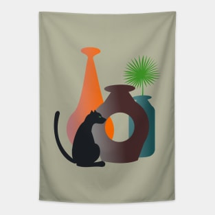 Black Cats Tapestry