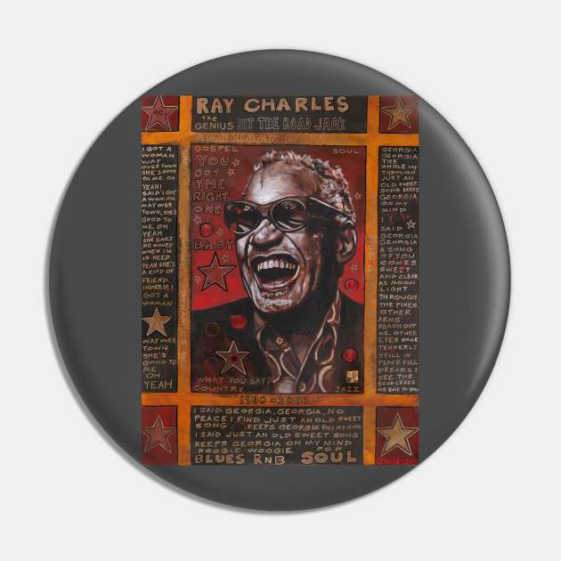 Ray charles Pin by Raybomusic01