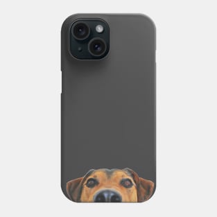 Peek a Boo Dog Phone Case