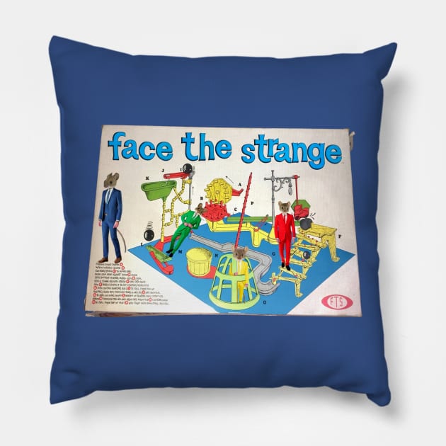 Mousetrap board game Pillow by FaceTheStrange