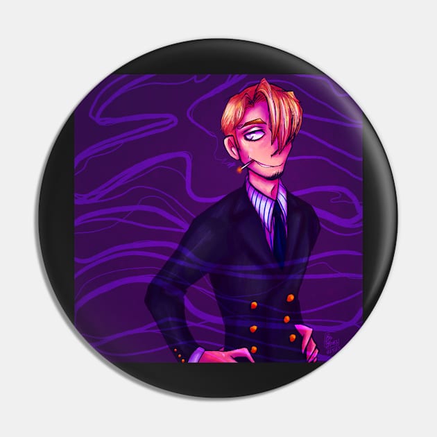 Sanji Pin by spaceagebarbie